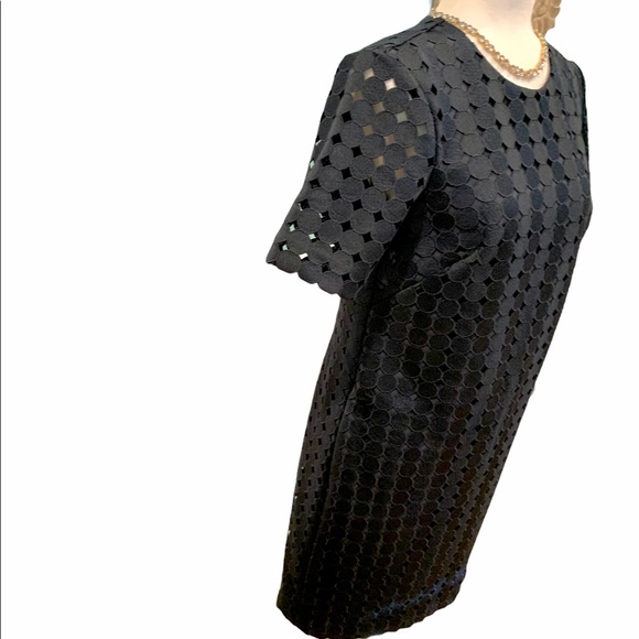 Banana Republic NWT navy circle sheath dress sz 4 - Picture 7 of 12